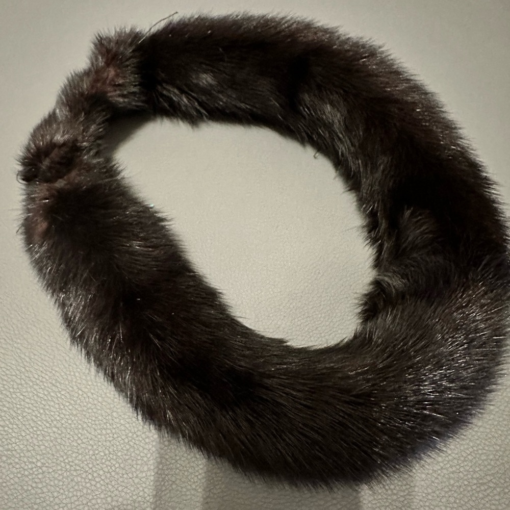 Mink head band